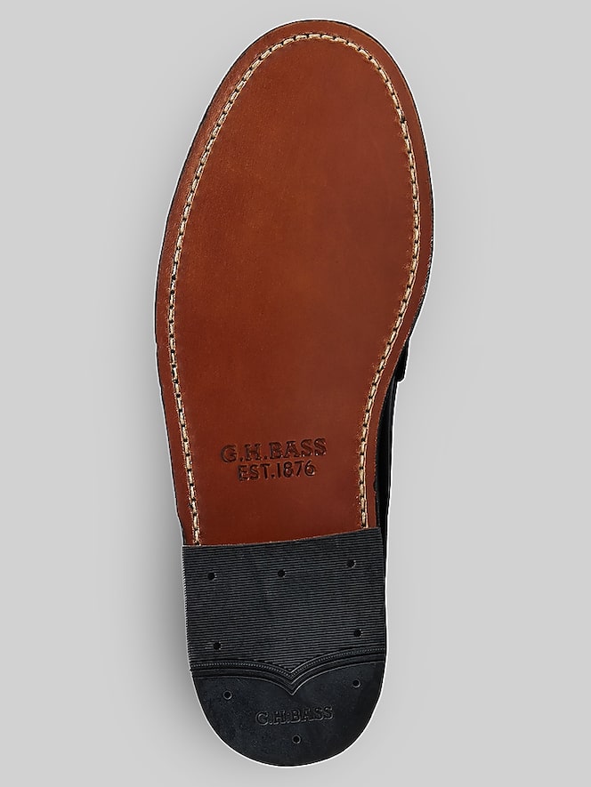 G.H.BASS Larson Heritage Weejuns Moc Toe Penny Loafers
