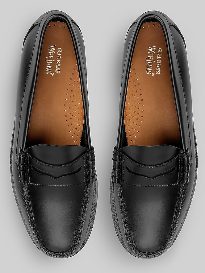 G.H.BASS Larson Heritage Weejuns Moc Toe Penny Loafers