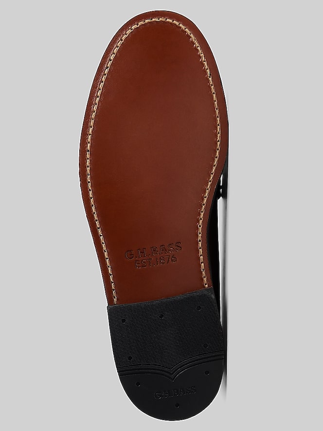 G.H.BASS Larson Heritage Weejuns Moc Toe Penny Loafers