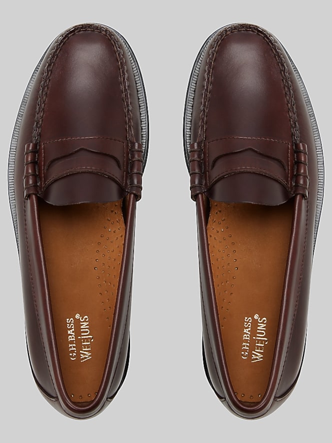 G.H.BASS Larson Heritage Weejuns Moc Toe Penny Loafers