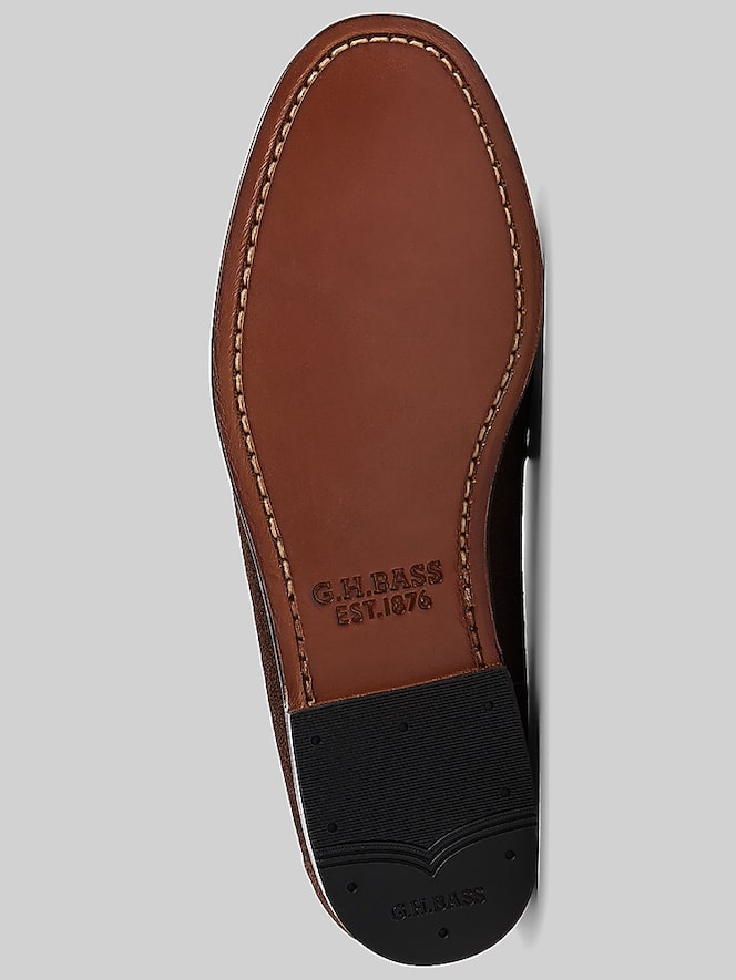 G.H.BASS Lennox Tassel Weejuns Moc Toe Loafers