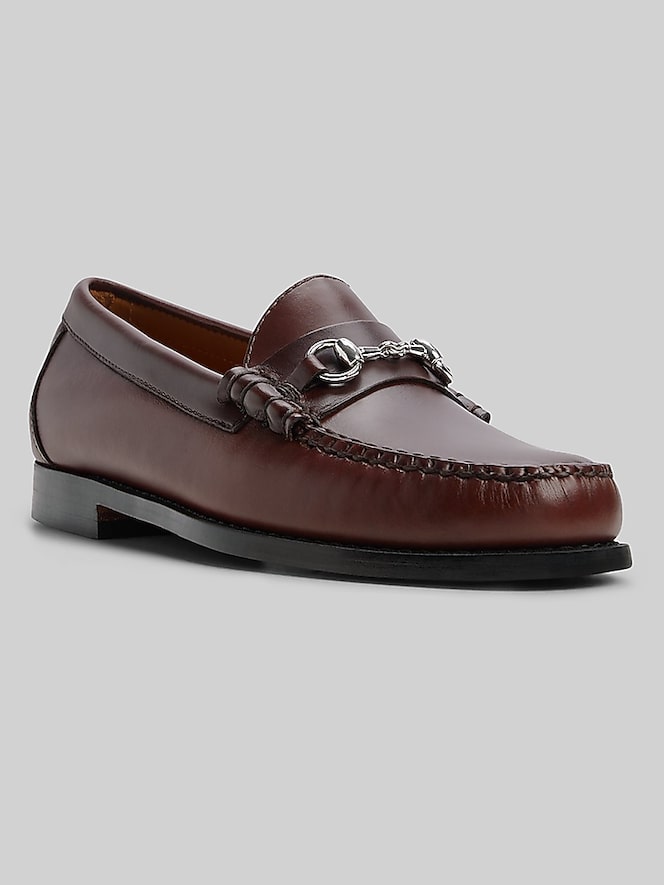 G.H.BASS Lincoln Bit Weejuns Moc Toe Loafers