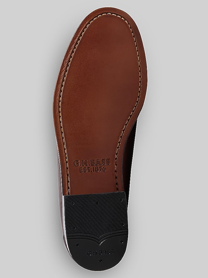 G.H.BASS Lincoln Bit Weejuns Moc Toe Loafers