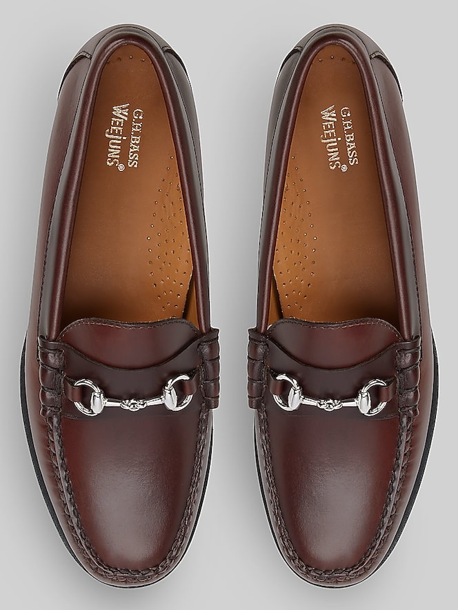 G.H.BASS Lincoln Bit Weejuns Moc Toe Loafers
