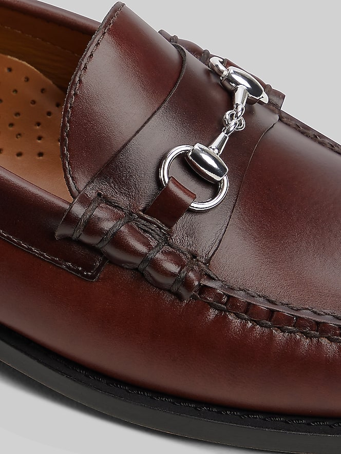 G.H.BASS Lincoln Bit Weejuns Moc Toe Loafers