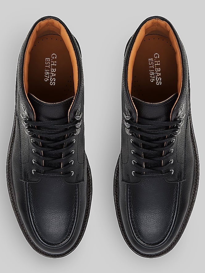 G.H.BASS 1876 Huntsman Lace-Up Moc Toe Boots