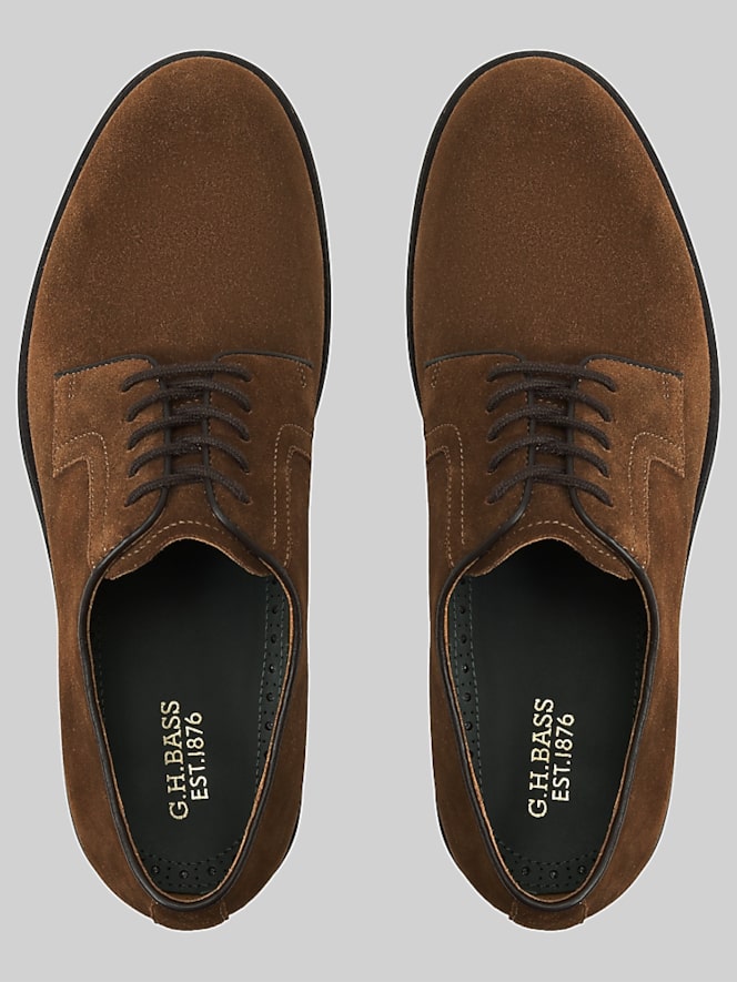 G.H.BASS Bedford Blucher Suede Oxfords