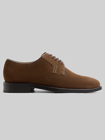suede dress shoes White Plain Toe 7 wide widths. Men's Suede Dress Shoes |