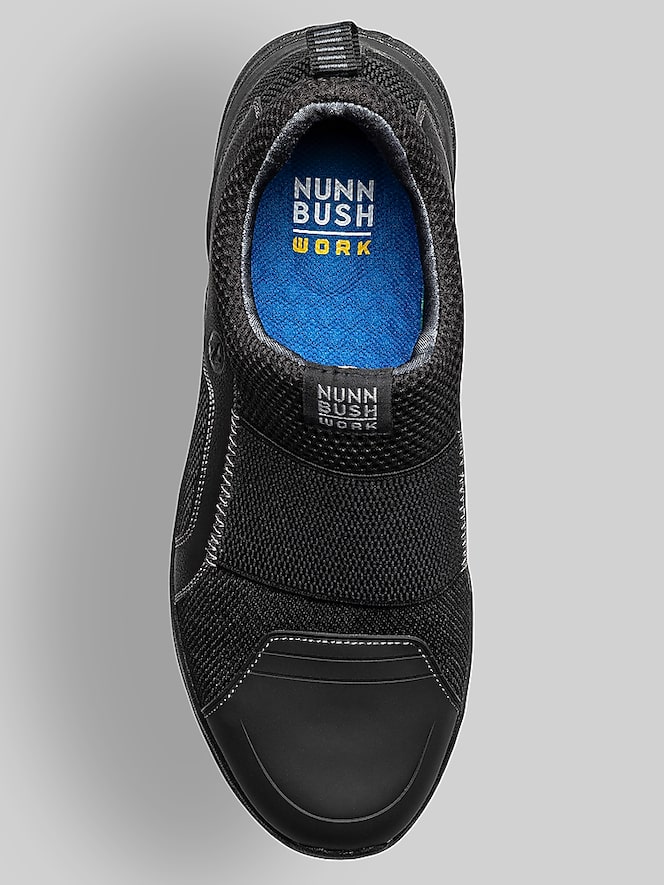 Nunn Bush Grazie Ap1 Work Splash Guard Slip On Shoes