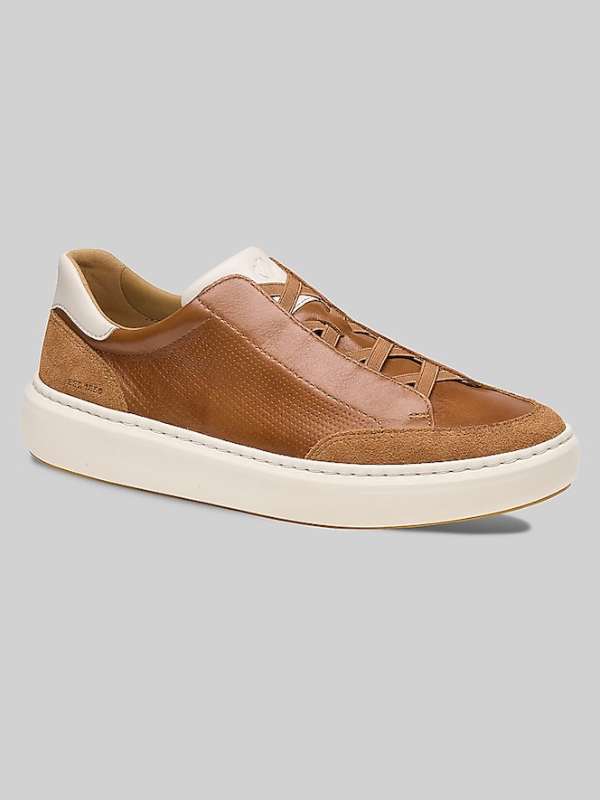 Johnston &Amp; Murphy Anders Stretch Lace-To-Toe Slip-On Sneakers