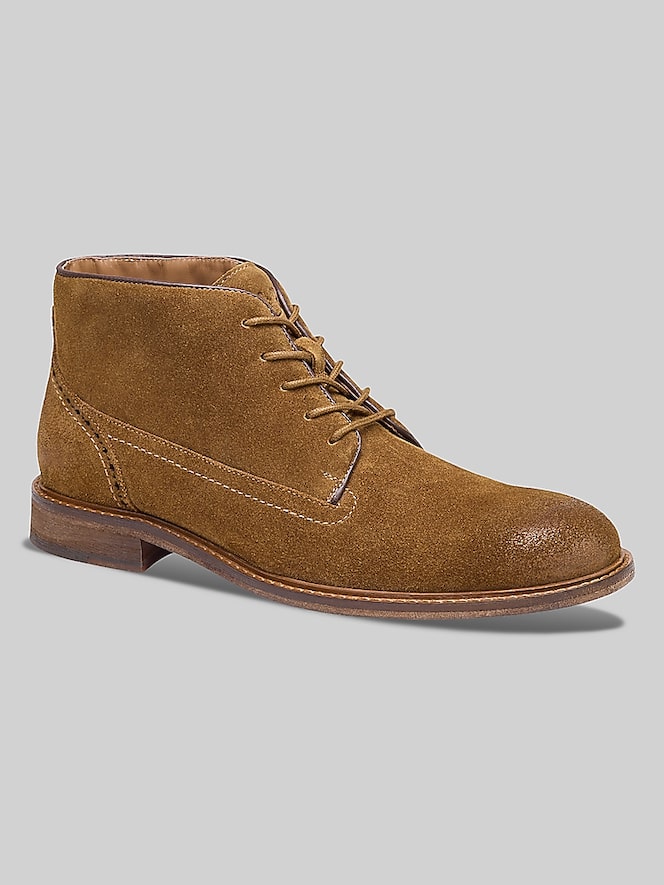Johnston &Amp; Murphy Ripley Plain Toe Chukka Boots