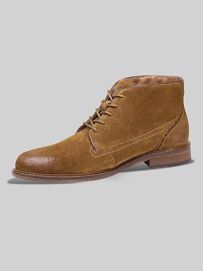 Johnston &Amp; Murphy Ripley Plain Toe Chukka Boots