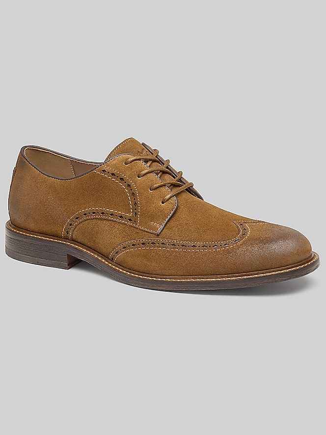 Johnston &Amp; Murphy Ripley Wingtip Lace-Up Oxford, Snuff - Image 2 of 7