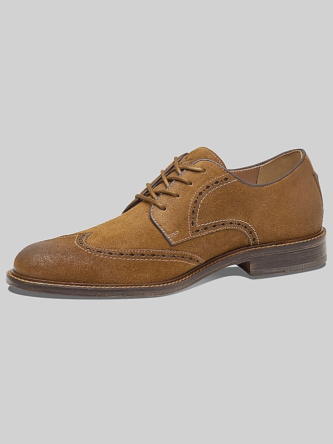 Johnston &Amp; Murphy Ripley Wingtip Lace-Up Oxford, Snuff - Image 7 of 7