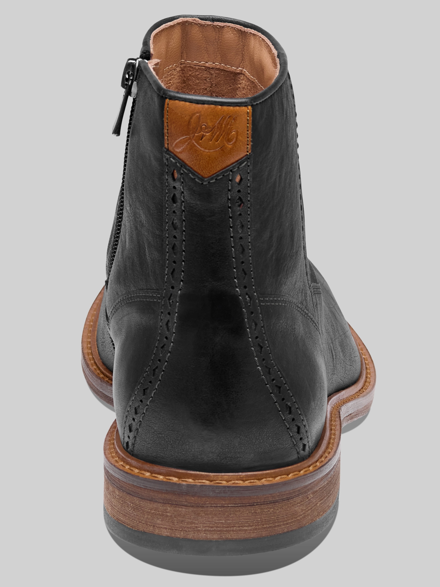 Ripley Inside Zip Plain Toe Boot