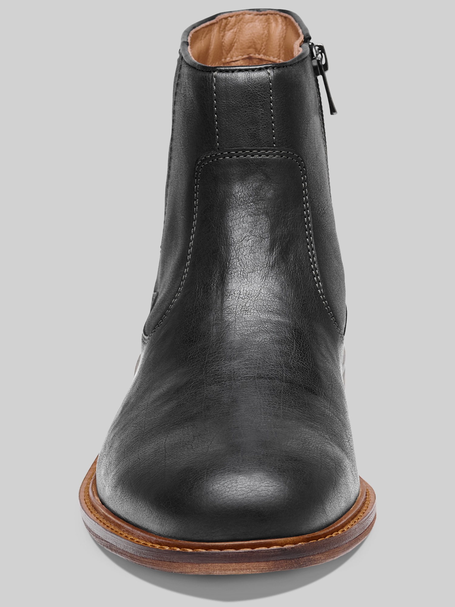 Ripley Inside Zip Plain Toe Boot