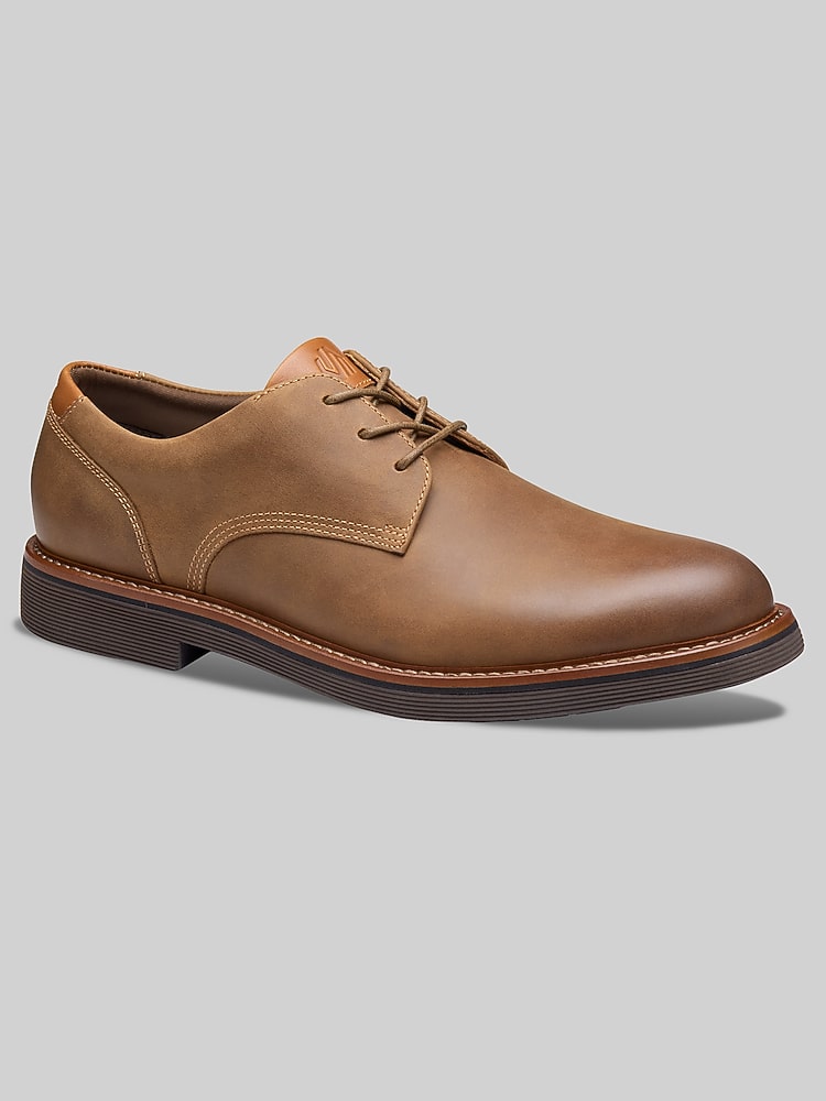 johnston and murphy brown dress shoes J Murphy by Johnston & Murphy Dress Shoes Mens 9.5M Oxford Brown Casual  59-11566