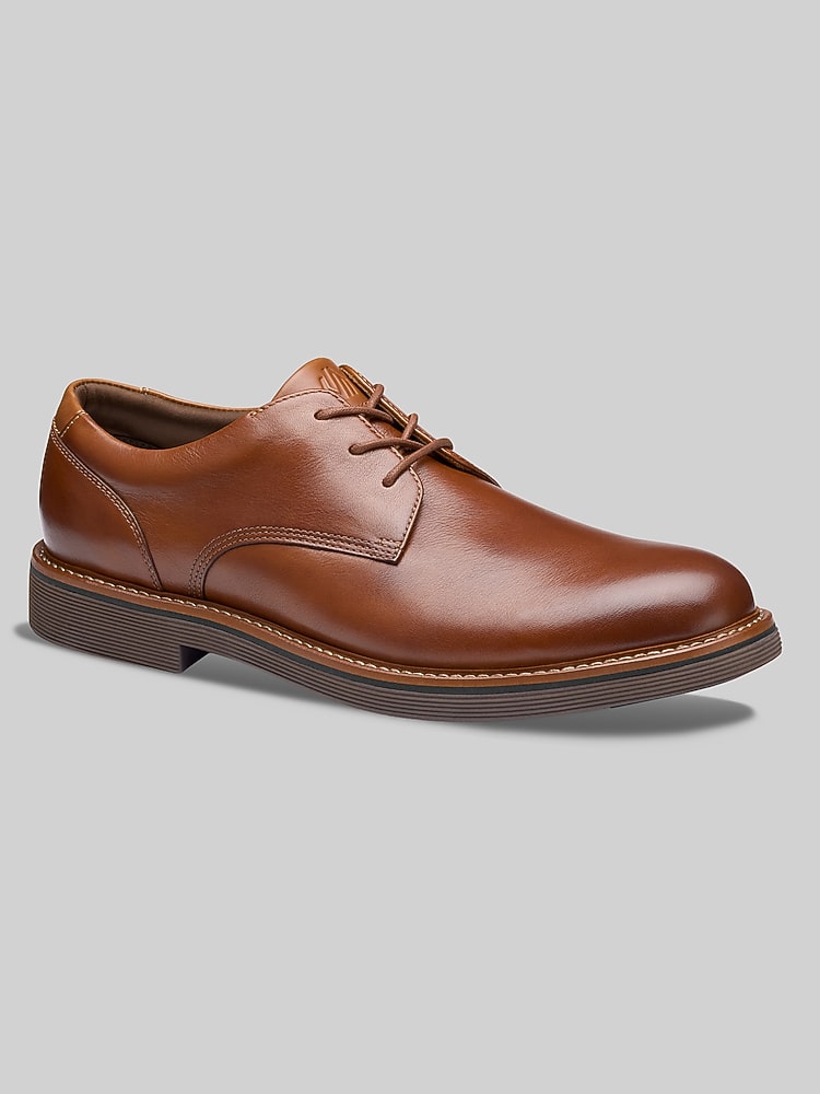 JOHNSTON & MURPHY ブラウン ドレスシューズ Johnston & Murphy Johnston & Murphy Tyson Plain Toe Oxfords, Tan