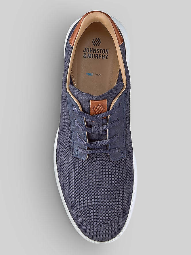 Johnston &Amp; Murphy Ackerson Knit Plain Toe Sneakers