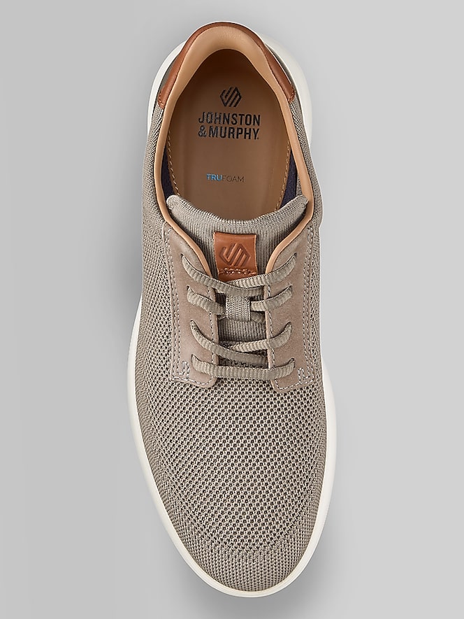 Johnston &Amp; Murphy Ackerson Knit Plain Toe Sneakers, Gray - Image 4 of 7