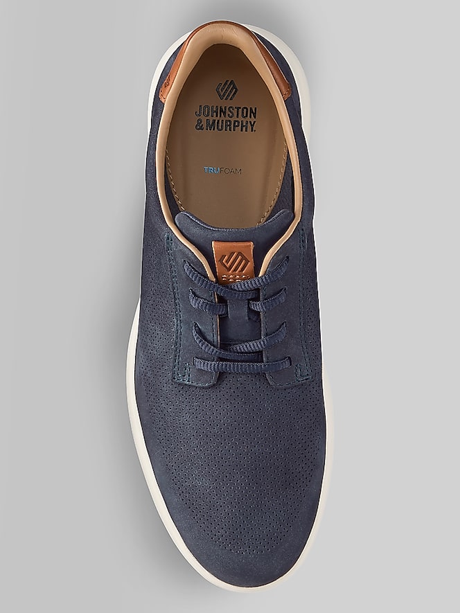 Johnston &Amp; Murphy Ackerson Perforated Plain Toe Sneaker
