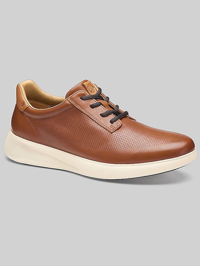 Johnston &Amp; Murphy Ackerson Perforated Plain Toe Sneaker, Tan - Image 2 of 7