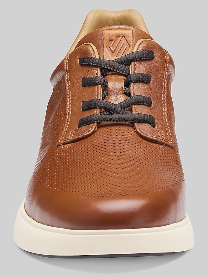 Johnston &Amp; Murphy Ackerson Perforated Plain Toe Sneaker, Tan - Image 6 of 7