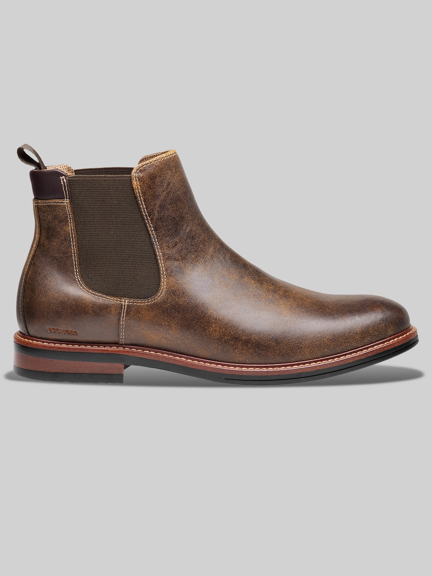 US8 メンズ コードバン✨ JOHNSTON&MURPHY プレーントゥ 革靴