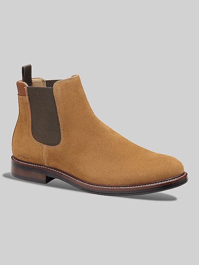 Johnston &Amp; Murphy XC4 Durham Chelsea Boots, Snuff Suede - Image 2 of 7