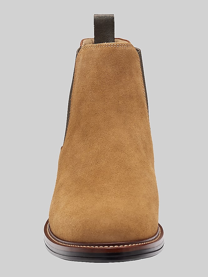 Johnston &Amp; Murphy XC4 Durham Chelsea Boots, Snuff Suede - Image 6 of 7