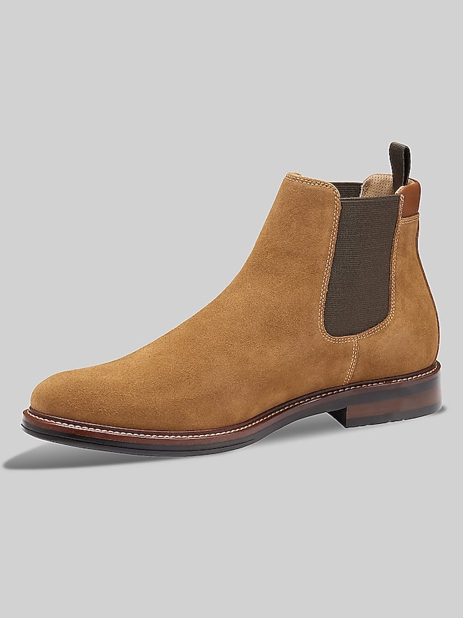 Johnston &Amp; Murphy XC4 Durham Chelsea Boots, Snuff Suede - Image 7 of 7