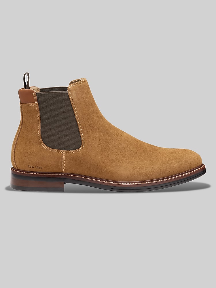 Johnston &Amp; Murphy XC4 Durham Chelsea Boots, Snuff Suede - Tan