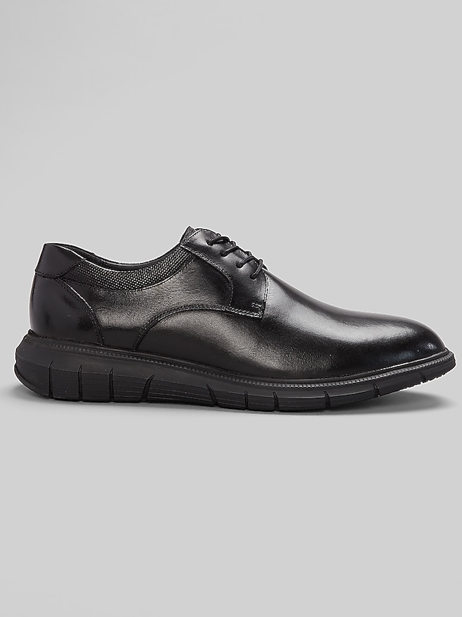 La Milano Darius Plain Toe Casual Oxford Black