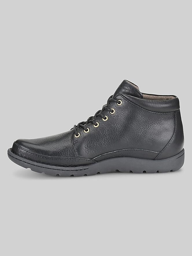 Born Shoes Nigel Plain Toe Lace Up Boots