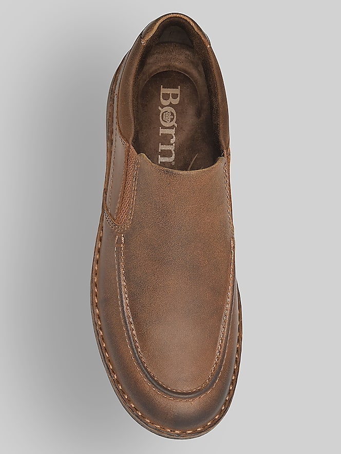 Born Shoes Reagan Plain Toe Slip-On Shoes, Tan Cinnamon - Image 7 of 7