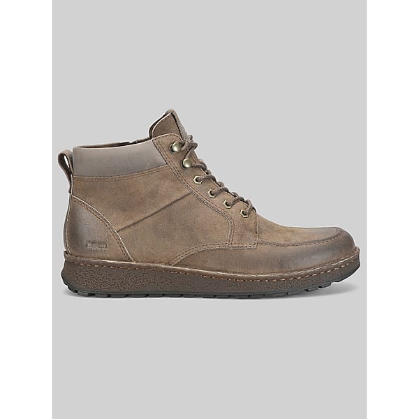 Born Shoes Men's Rex Lace-Up Boots Taupe - Size: 8 D-Width