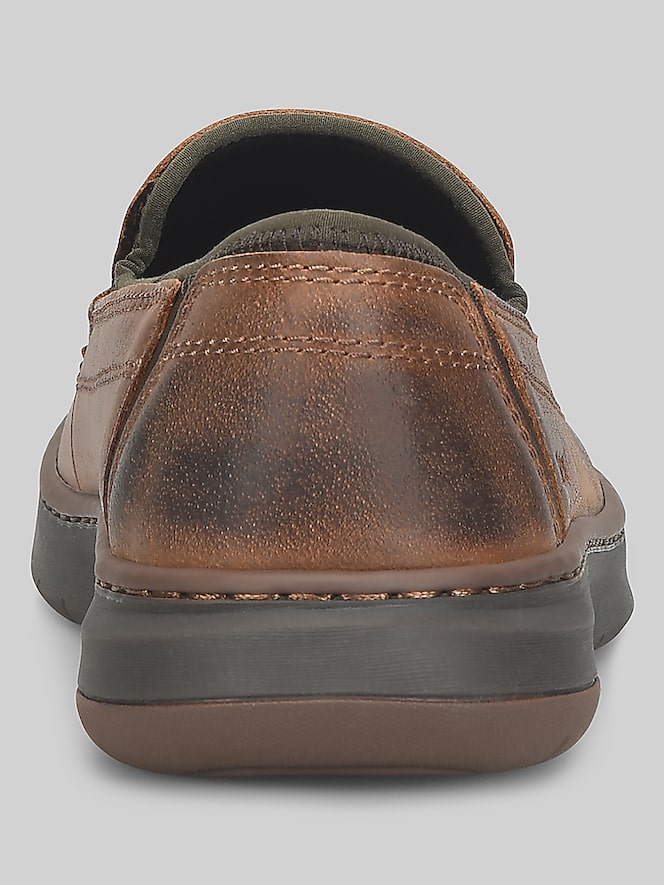 Born Shoes Silvo Moc Toe Slip-On Shoes, Tan Cinnamon - Image 5 of 7