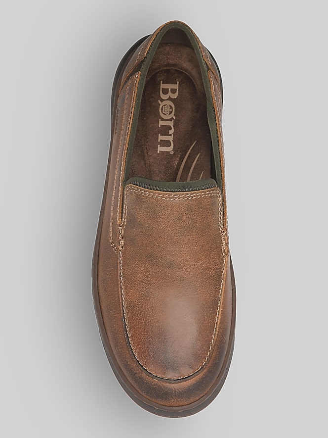 Born Shoes Silvo Moc Toe Slip-On Shoes, Tan Cinnamon - Image 7 of 7
