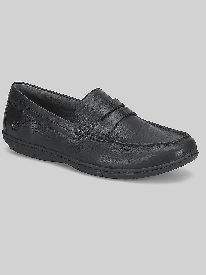 Born Shoes Wendell Moc Toe Loafers