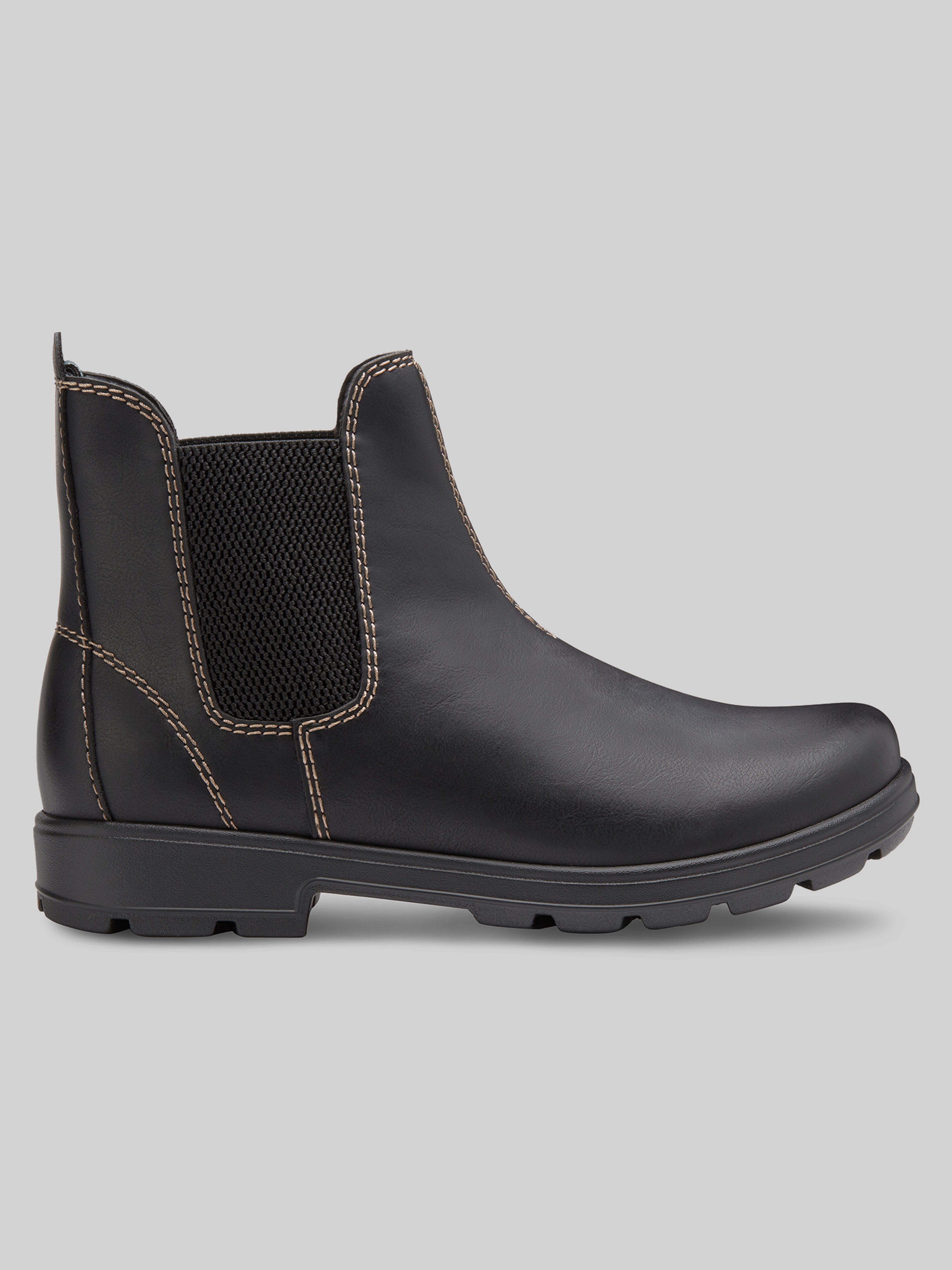 Cyrus Plain Toe Boots
