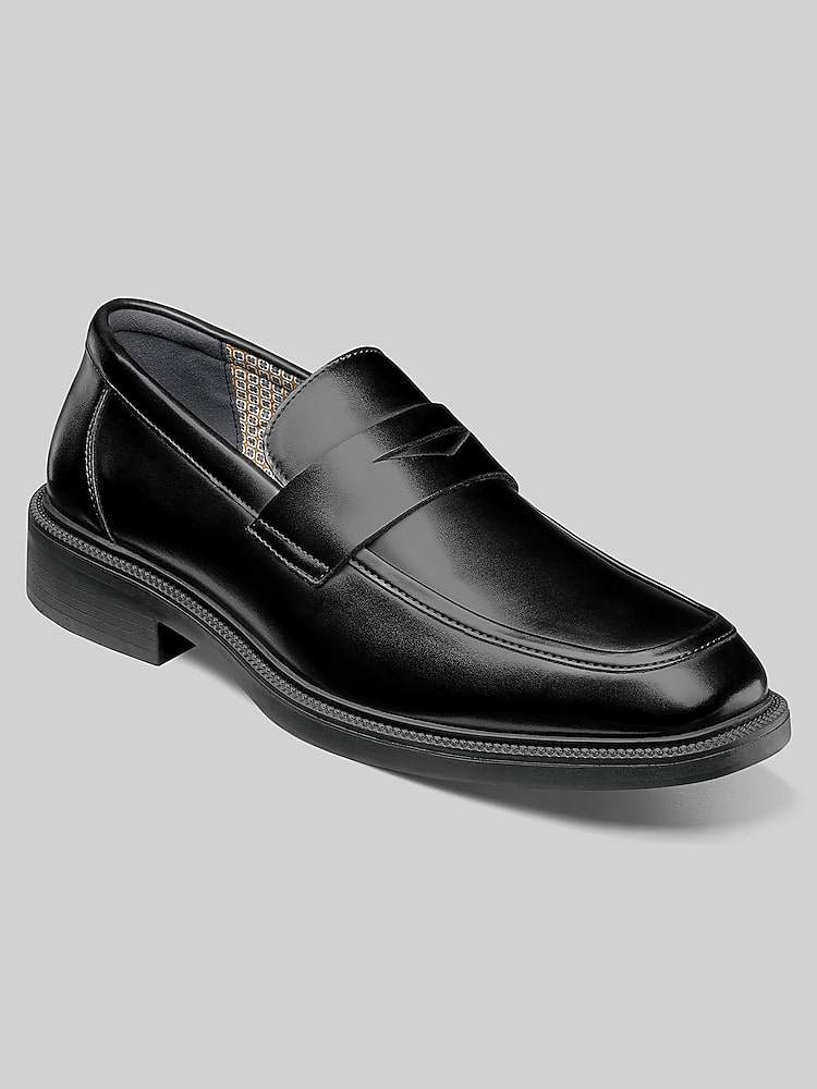 black dress shoes stacy adams Concorde Cap toe with perforated detail Stacy Adams Men's, Maddox Cap