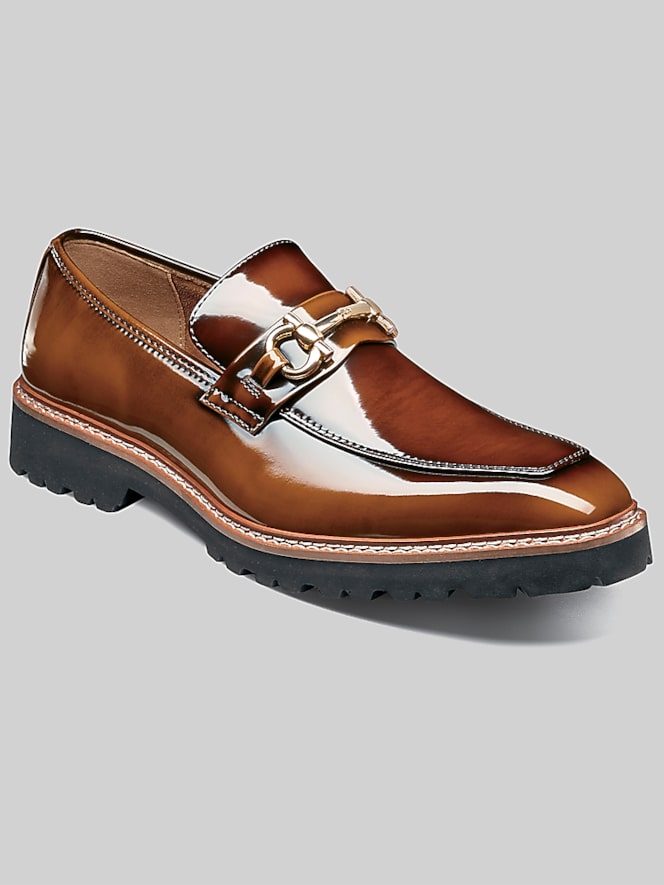 Stacy Adams Carabello Moc Toe Metal Bit Dress Loafers