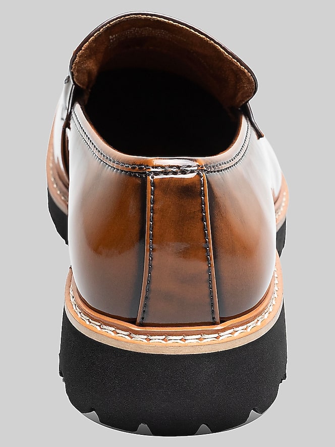 Stacy Adams Carabello Moc Toe Metal Bit Dress Loafers