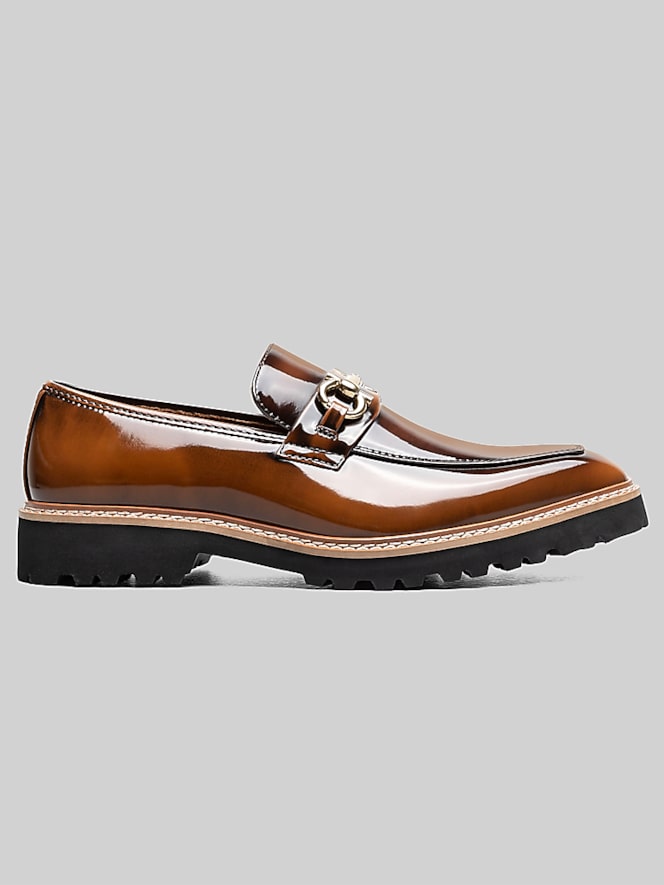 Stacy Adams Carabello Moc Toe Metal Bit Dress Loafers