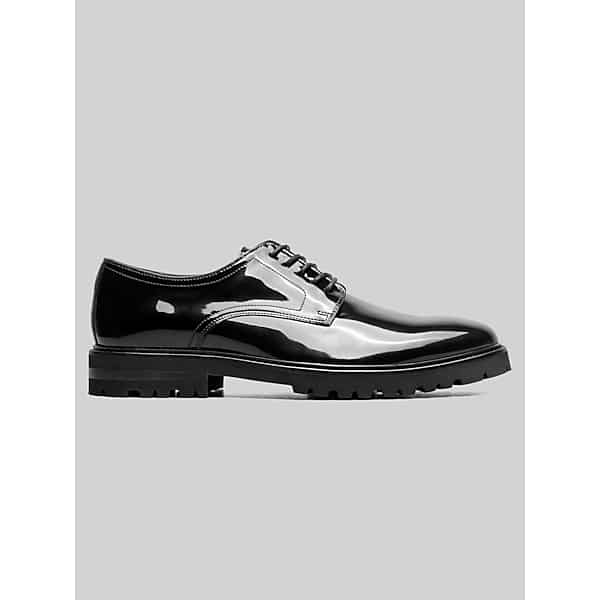 Stacy Adams Men's Hartcliffe Plain Toe Oxfords Black Patent - Size: 11.5 D-Width