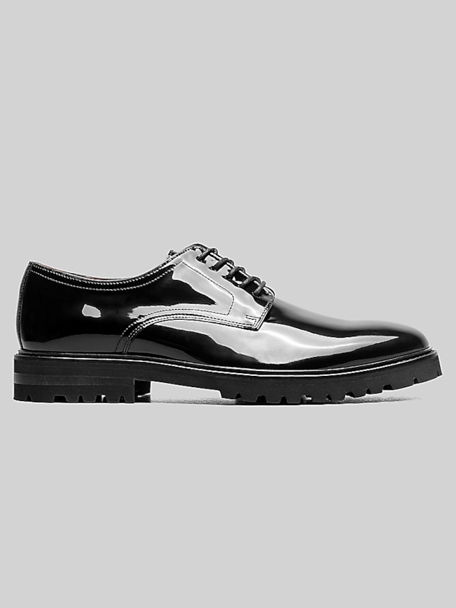 Stacy Adams Hartcliffe Plain Toe Oxfords Black Patent