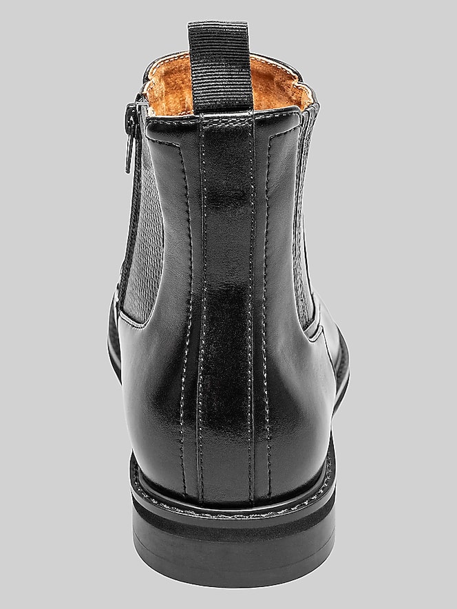 Stacy Adams Berkshire Cap Toe Inside Zip Boots