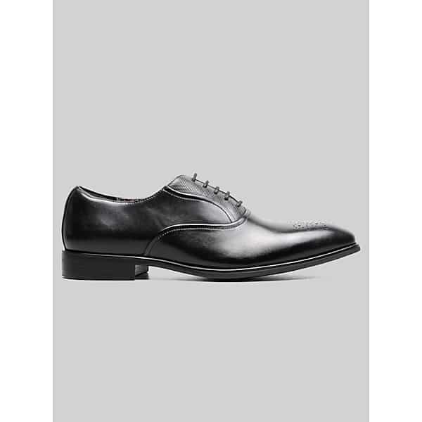 Stacy Adams Men's Langford Medallion Toe Oxfords Black - Size: 13 D-Width