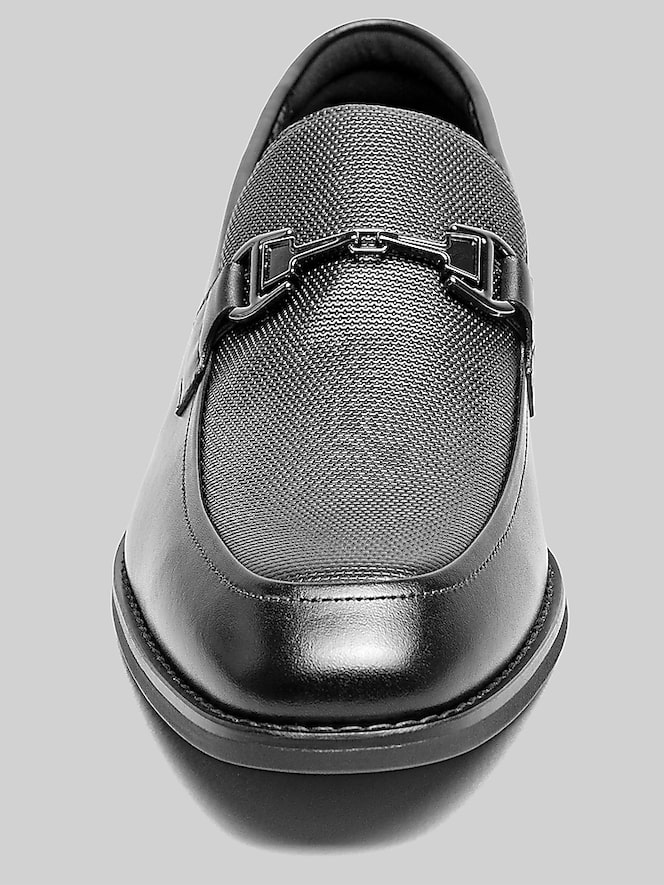Stacy Adams Lawton Moc Toe Metal Bit Loafers