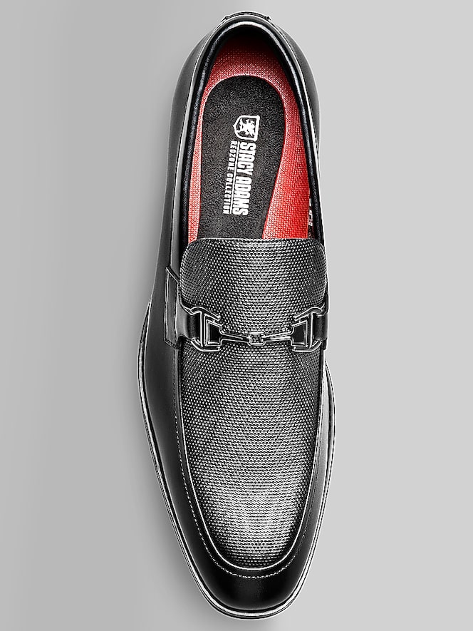 Stacy Adams Lawton Moc Toe Metal Bit Loafers